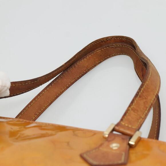 LOUIS VUITTON Monogram Vernis Houston Hand Bag Gris M91053 - Picture 14 of 16